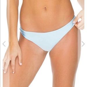 B.SWIM blue "havana flip" bikini bottom large NWT